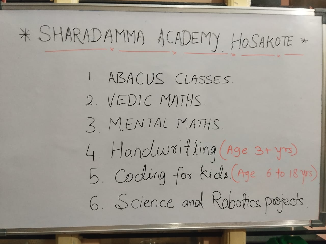 courses at SAAL